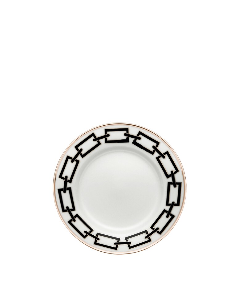 Ginori 1735 Piatto Pane Catene Nero - Nero