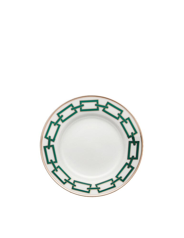 Ginori 1735 Piatto Pane Catene Smeraldo - Verde