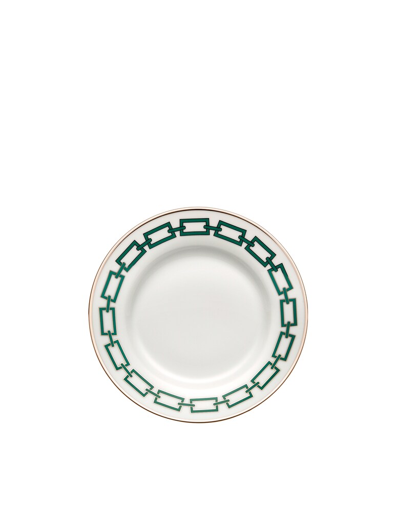 Ginori 1735 Piatto Piano Catene Smeraldo - Verde