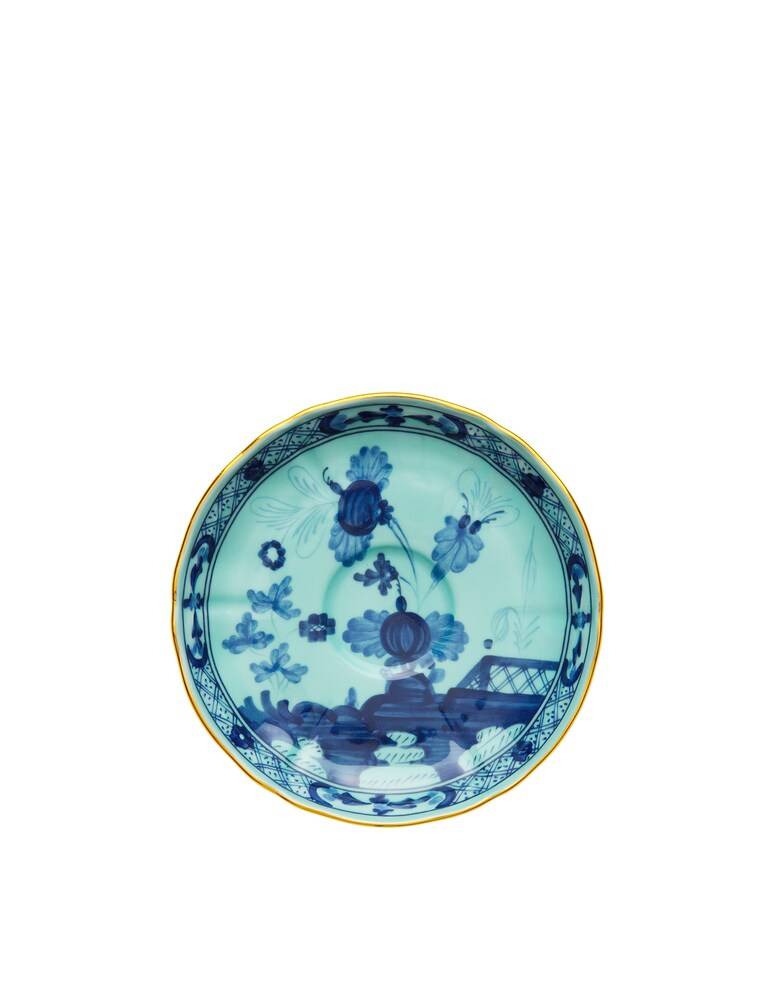 Ginori 1735 Piatto Tè Oriente Italiano Iris - Blu