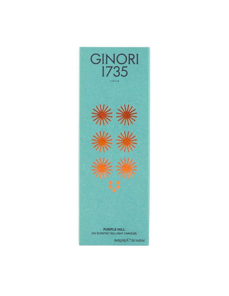 Ginori 1735 Purple Hill Refill Candele Tea Light Profumate - Viola