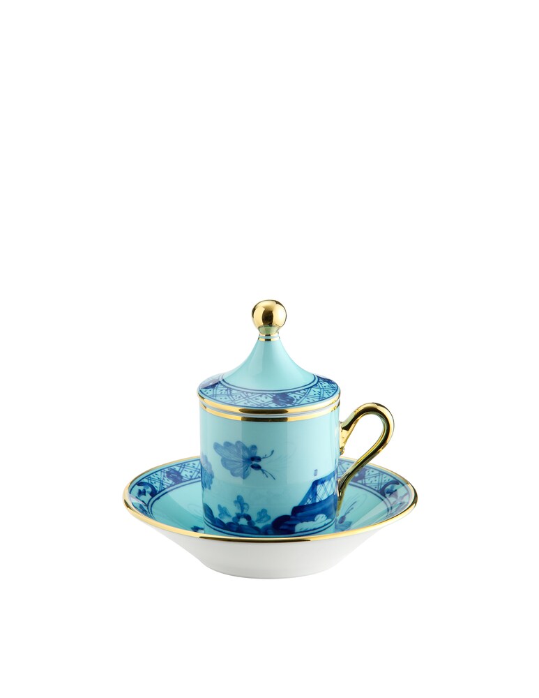 Ginori 1735 Set Caffè Per Due Oriente Italiano Iris