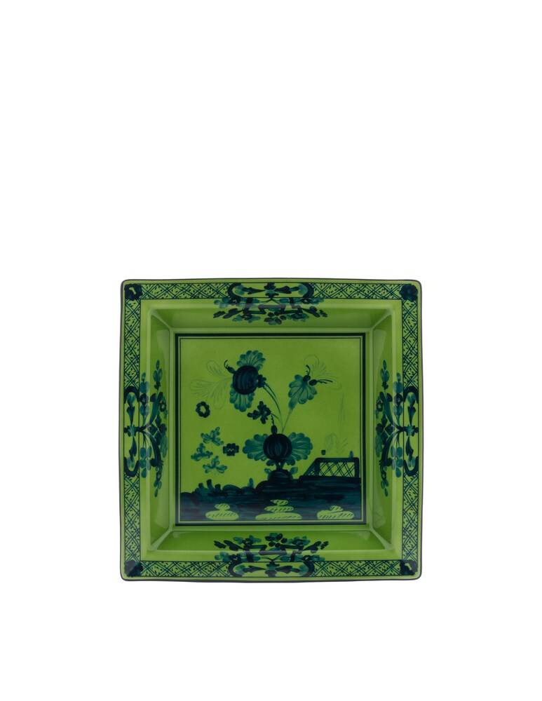 Ginori 1735 Svuotatasche Quadrato Grande Oriente Italiano Malachite - Verde