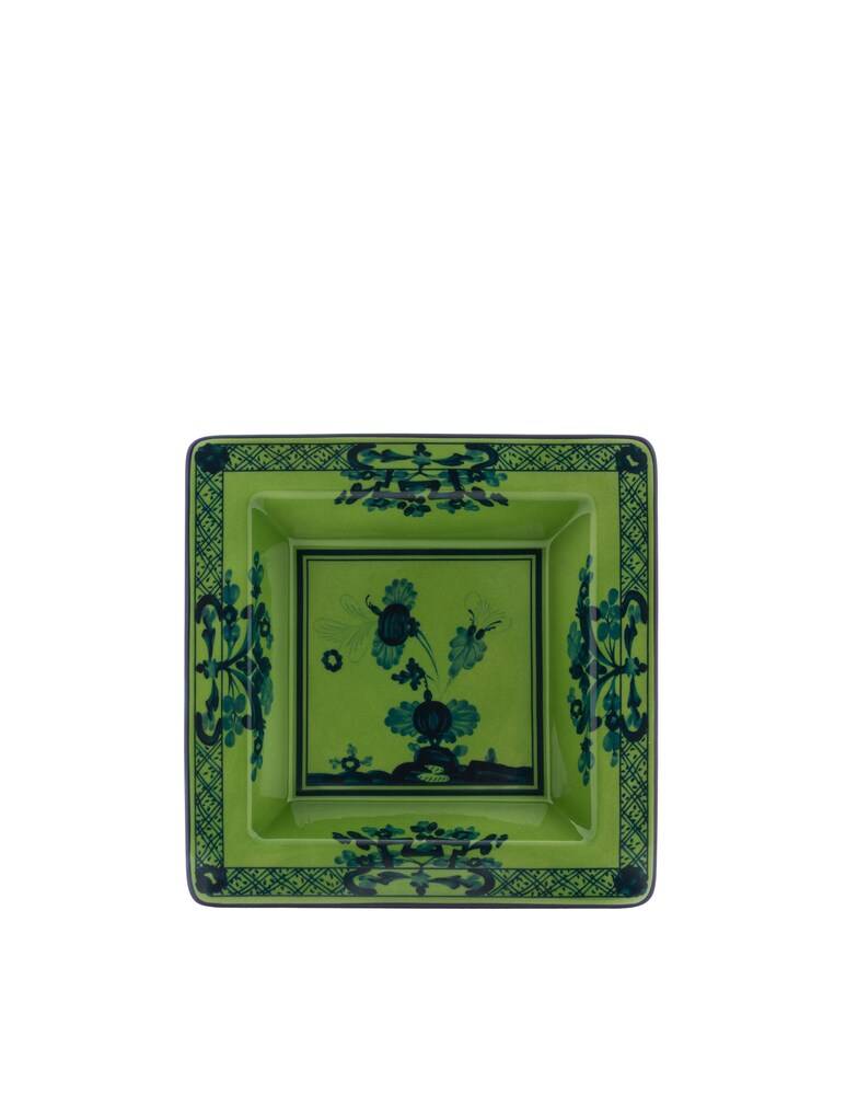 Ginori 1735 Svuotatasche Quadrato Piccolo Oriente Italiano Malachite - Verde