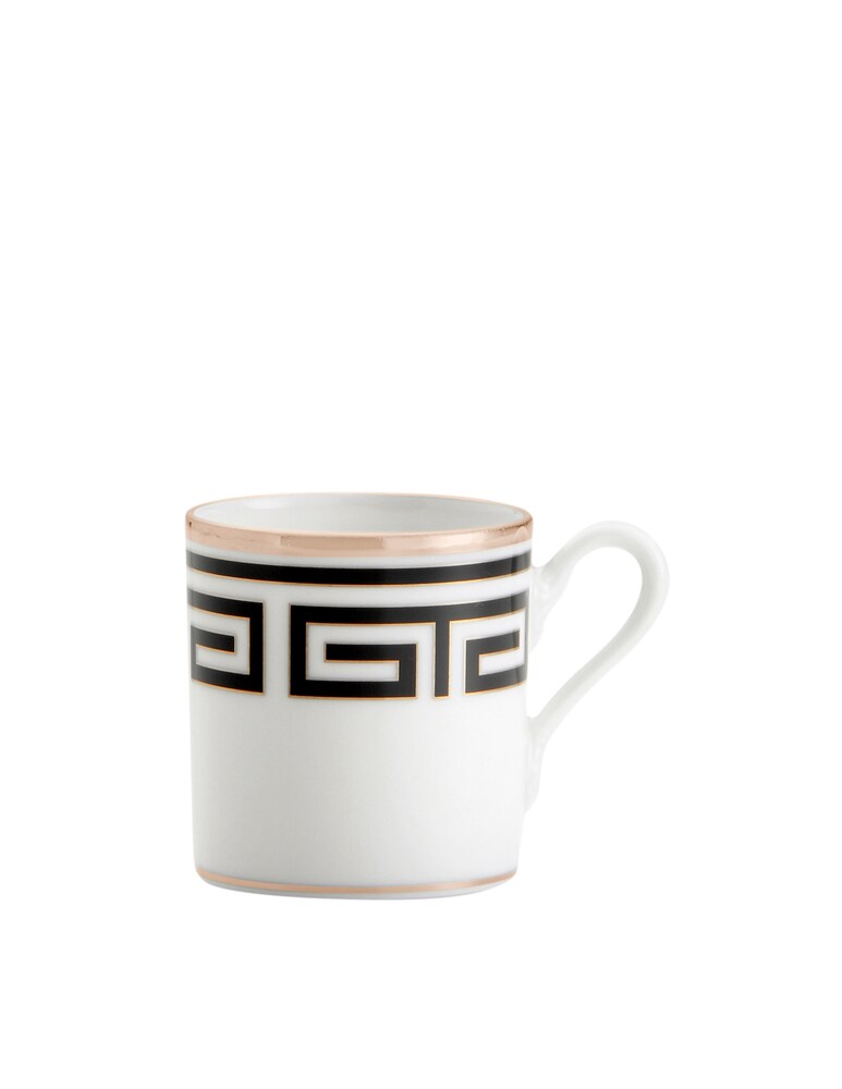 Ginori 1735 Tazza Caffè Labirinto Nero - Nero