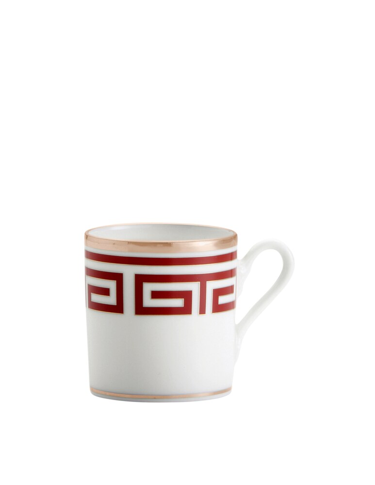 Ginori 1735 Tazza Caffè Labirinto Scarlatto - Rosso