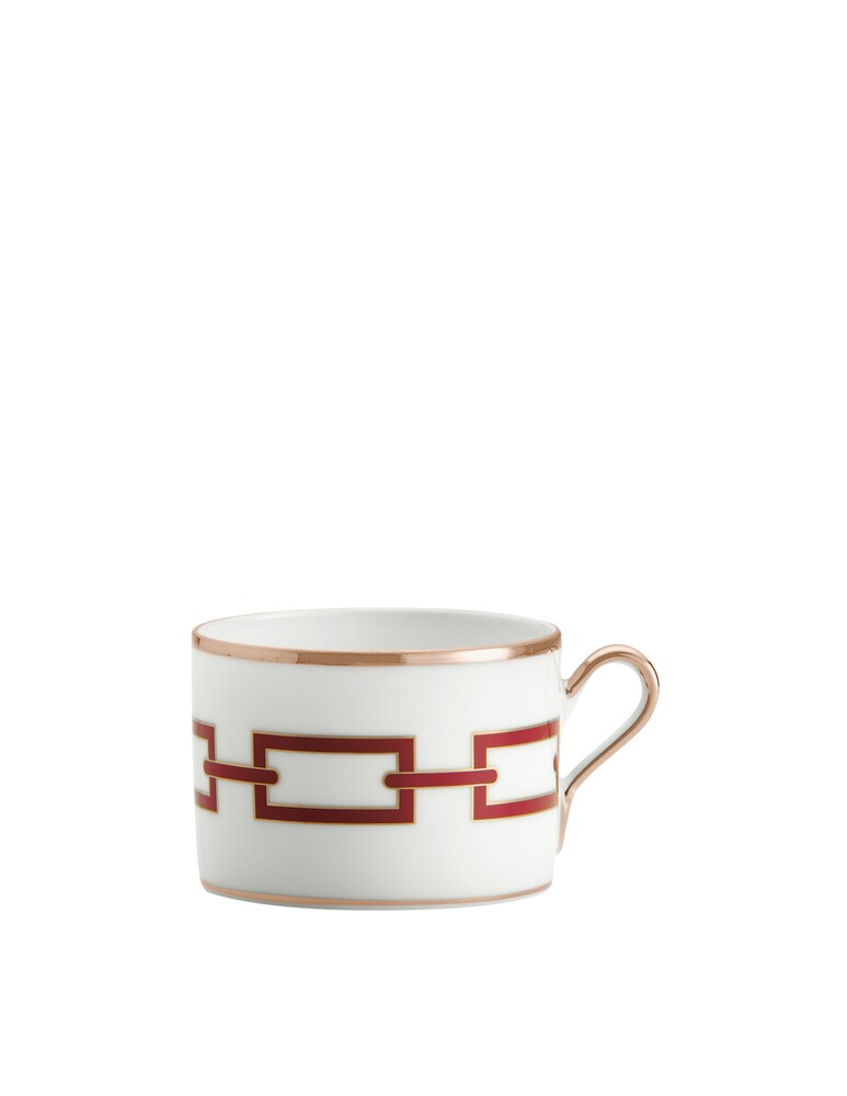 Ginori 1735 Tazza Tè Catene Scarlatto - Rosso