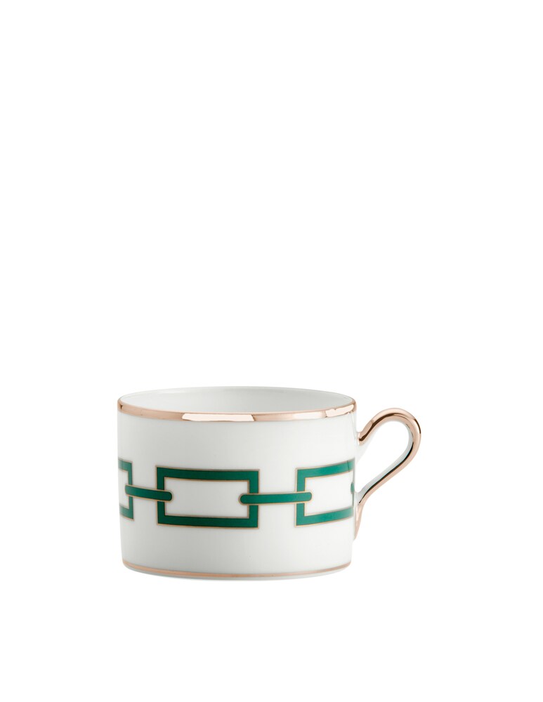 Ginori 1735 Tazza Tè Catene Smeraldo - Verde