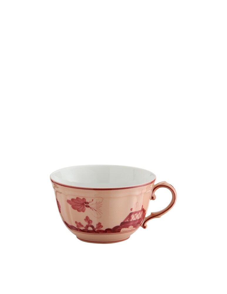 Ginori 1735 Tazza Tè Oriente Italiano Vermiglio - Rosso