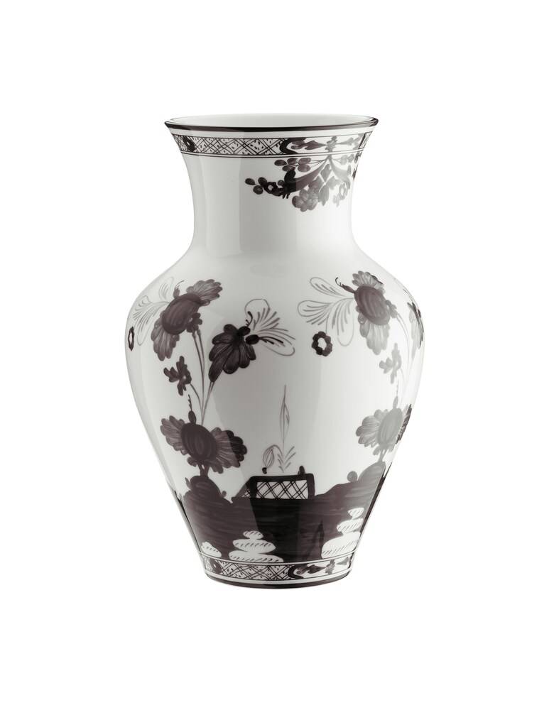 Ginori 1735 Vaso Ming Piccolo Oriente Italiano Albus - Grigio