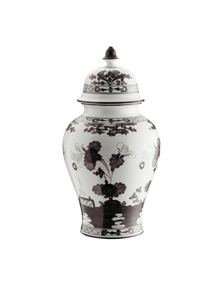 Ginori 1735 Vaso Potiche Piccolo Oriente Italiano Albus - Grigio