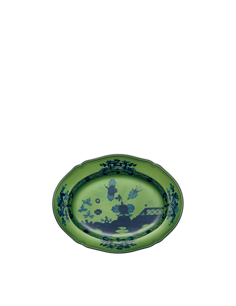 Ginori 1735 Vassoio Oriente Italiano Malachite - Verde