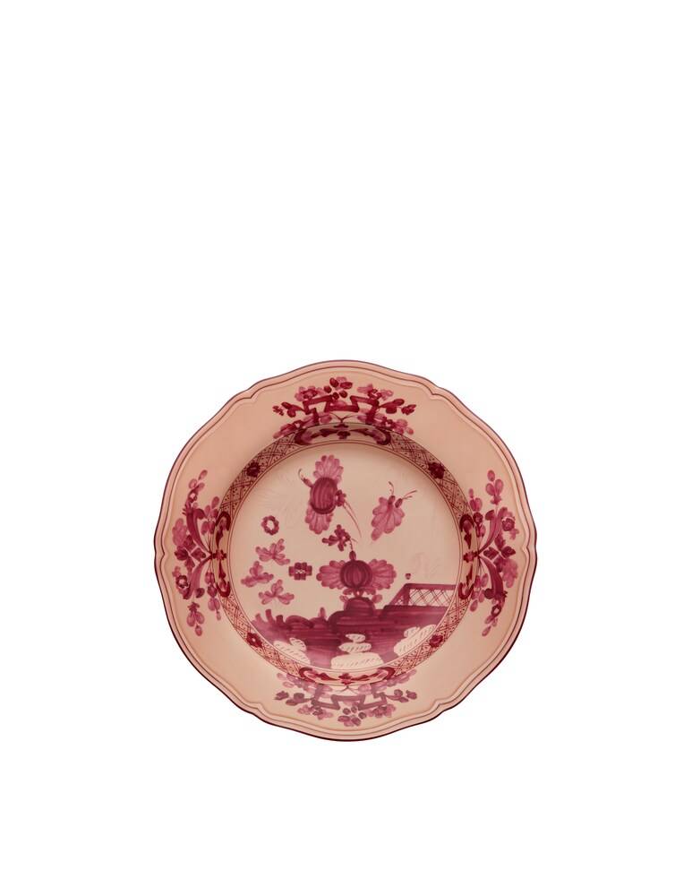 Ginori 1735 Vassoio Oriente Italiano Vermiglio