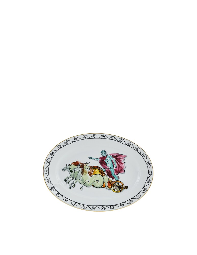 Ginori 1735 Vassoio Ovale Piano Chariot White - Bianco