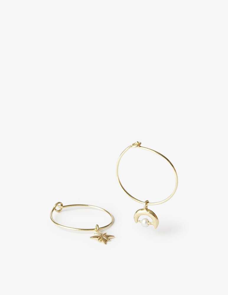 Giulia Tamburini Orecchini Moon e Star