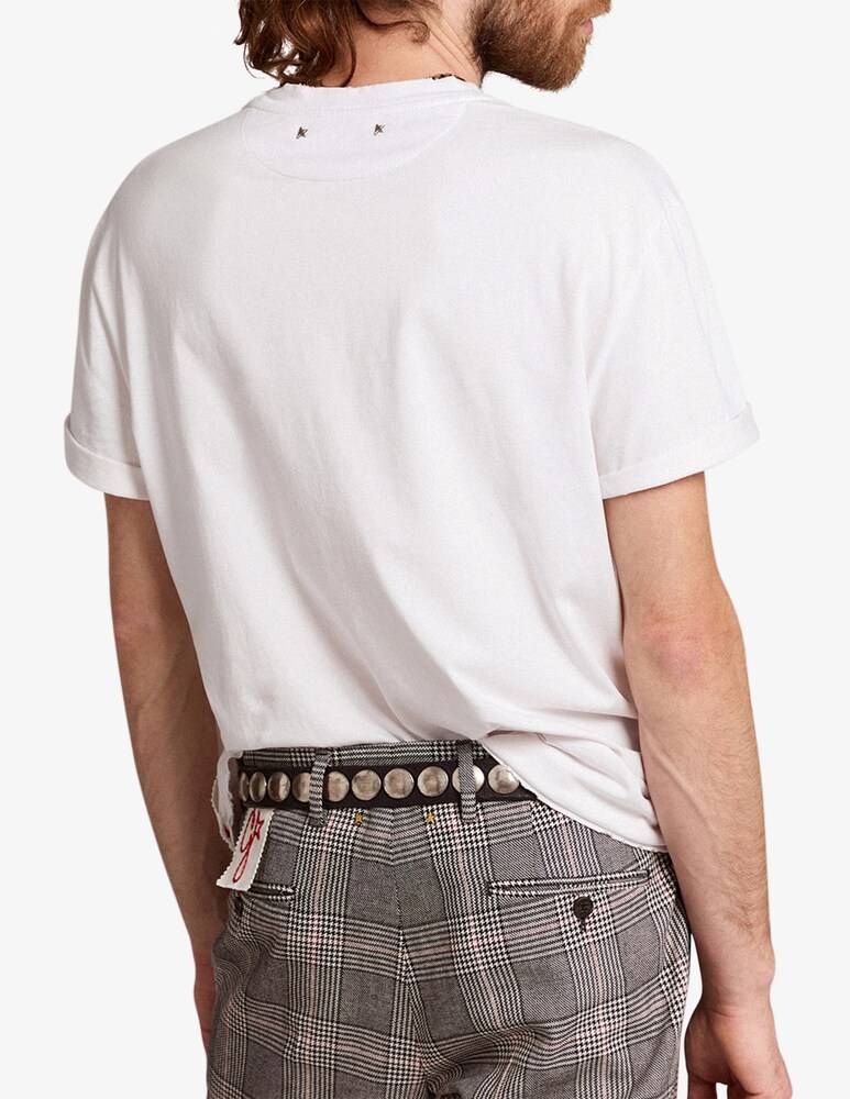 Golden Goose Maglietta Regular Fit In Jersey