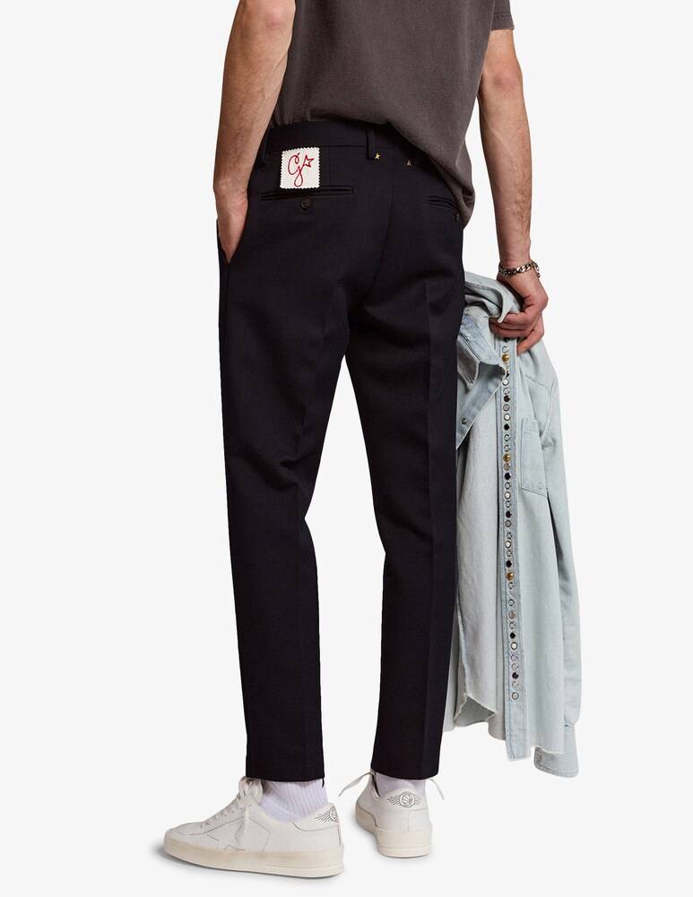 Golden Goose Pantaloni Golden Milano Gabardine