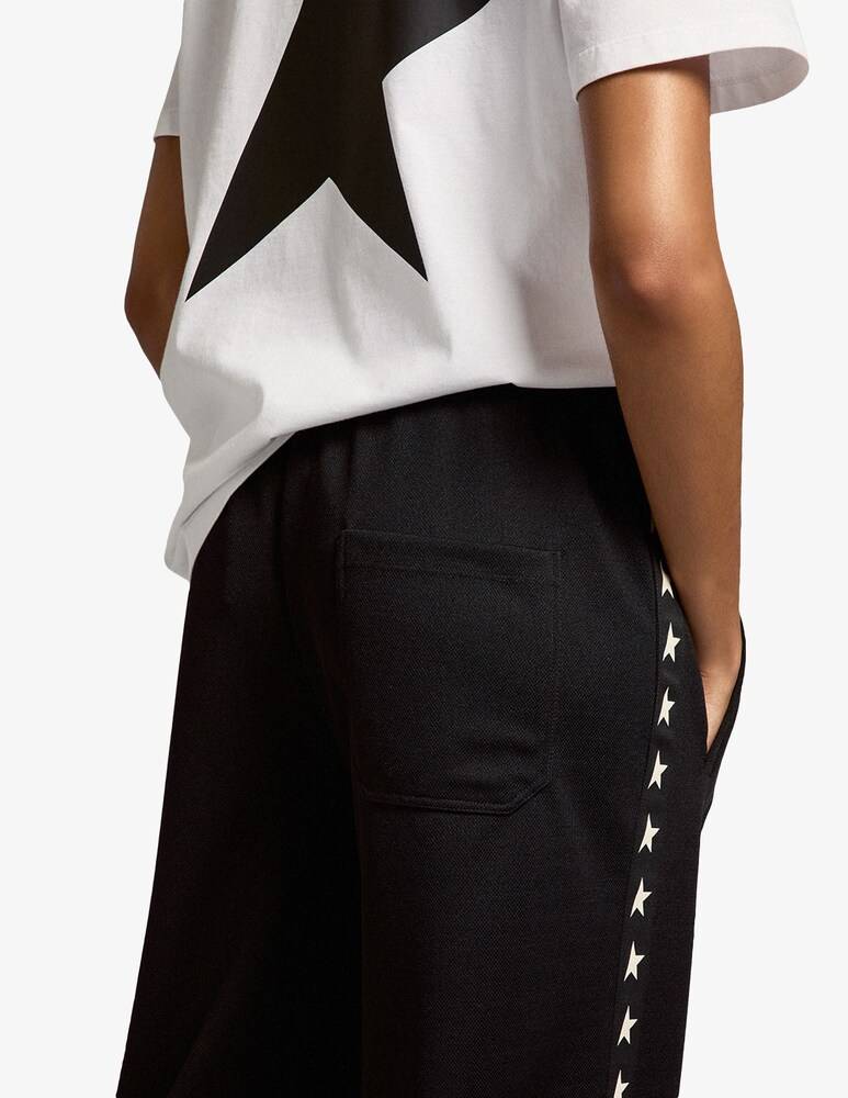 Golden Goose Pantoloni joggings Star Dorotea - Nero