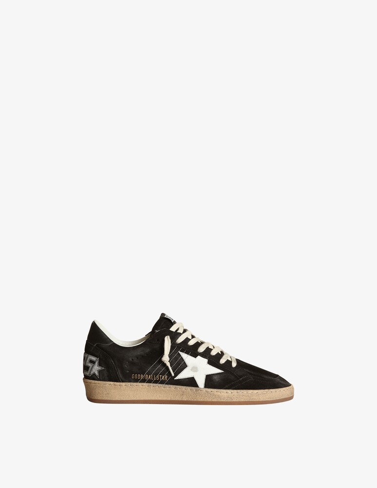 Golden Goose Sneaker Ballstar Star and Heel - Nero
