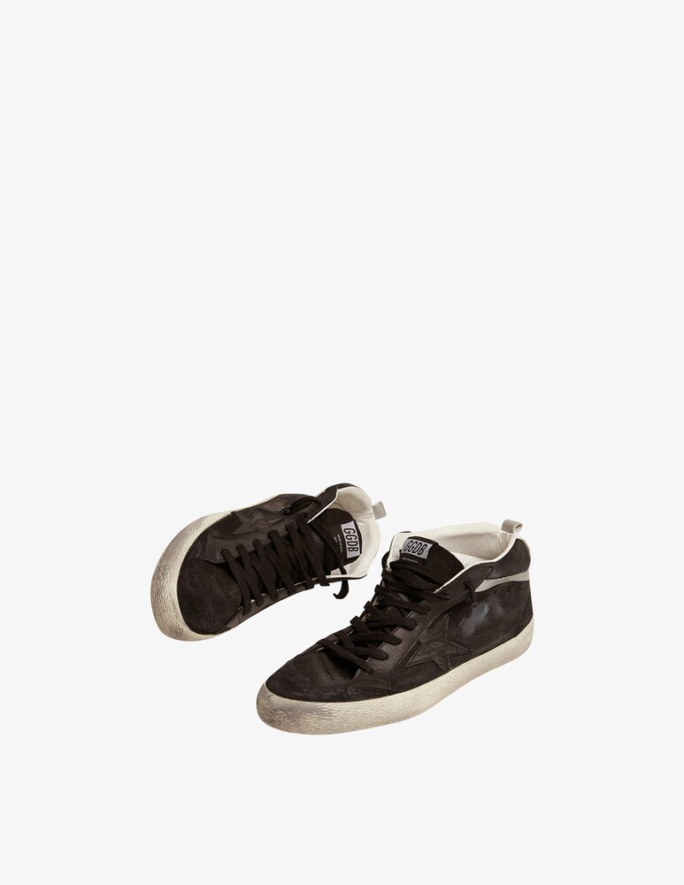 Golden Goose Sneaker Mid High Nabuk Star Suede Wave