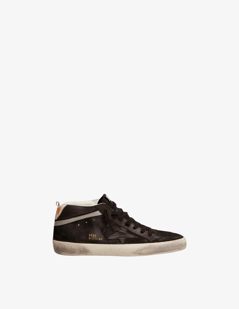 Golden Goose Sneaker Mid High Nabuk Star Suede Wave