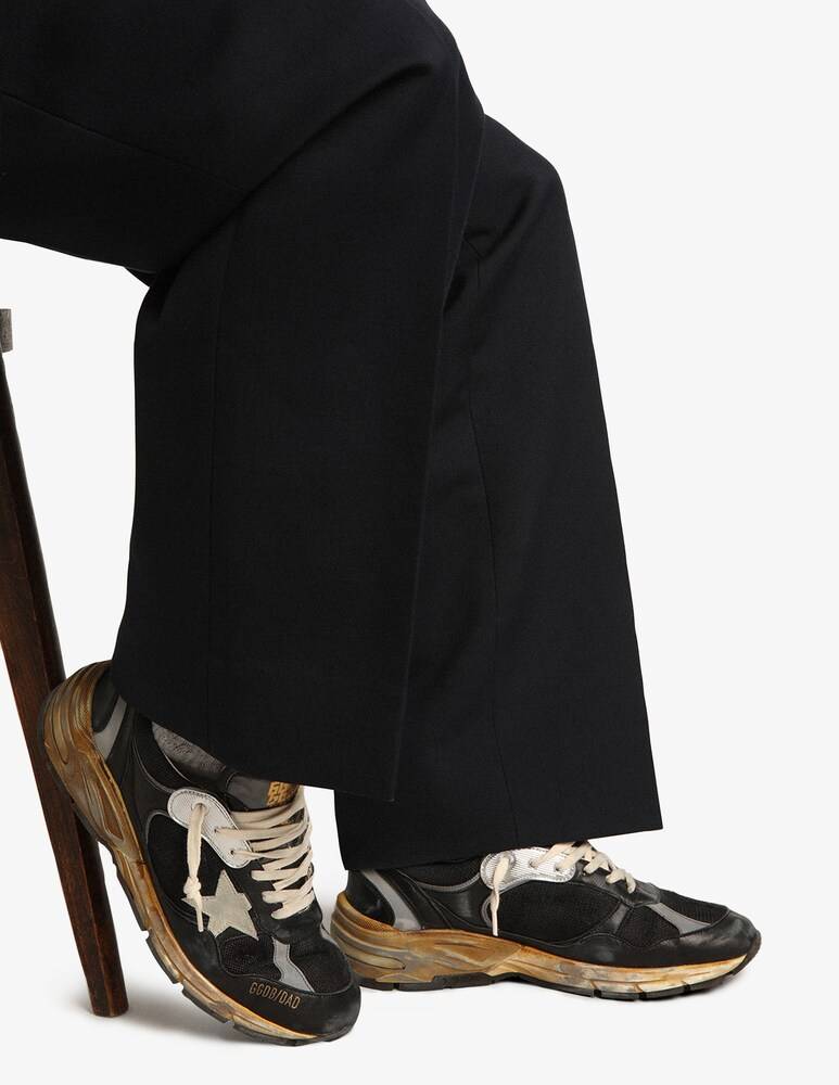 Golden Goose Sneaker Running Dad Net And Nappa Upper Suede Star
