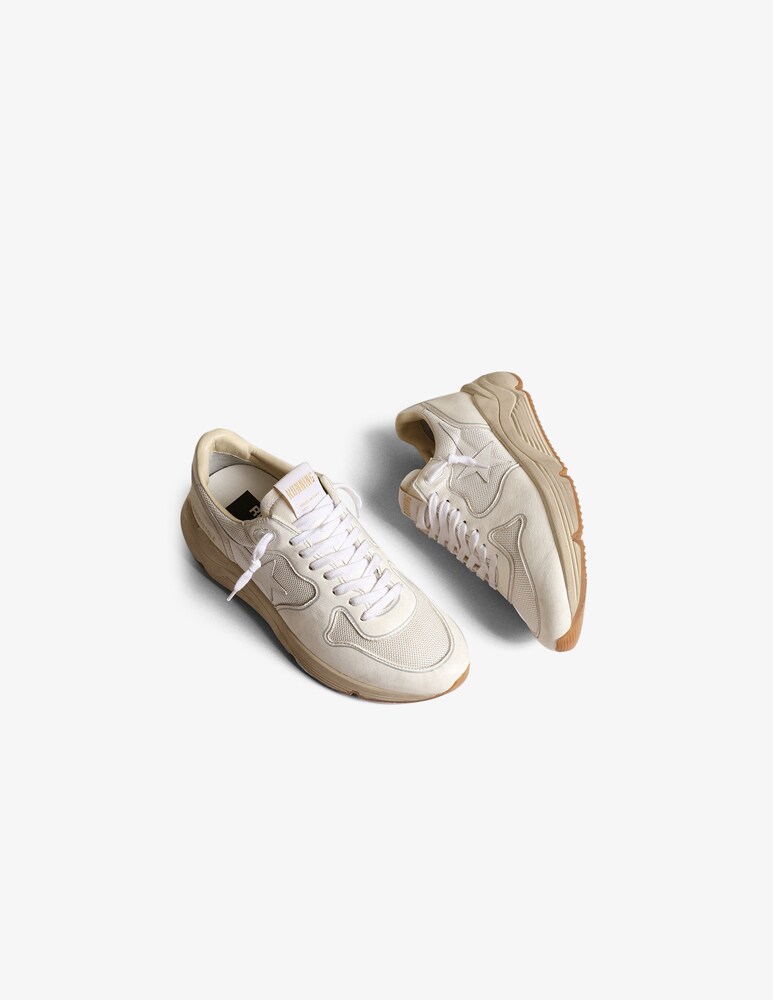 Golden Goose Sneaker Running Sole Net Upper Star Nappa Spur
