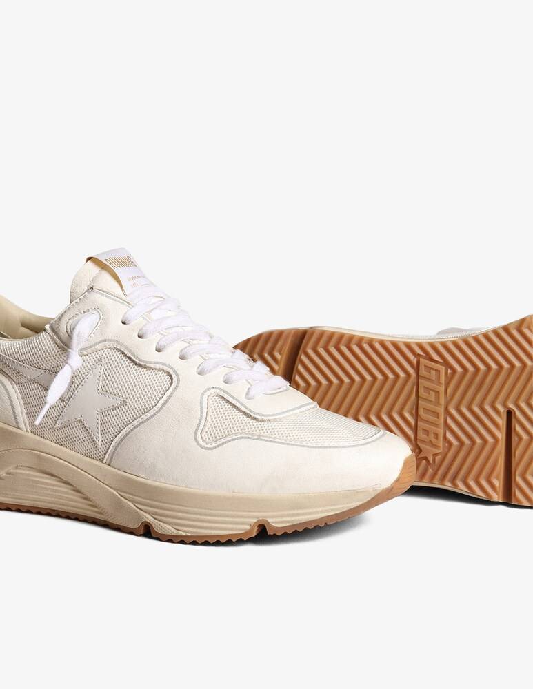 Golden Goose Sneaker Running Sole Net Upper Star Nappa Spur