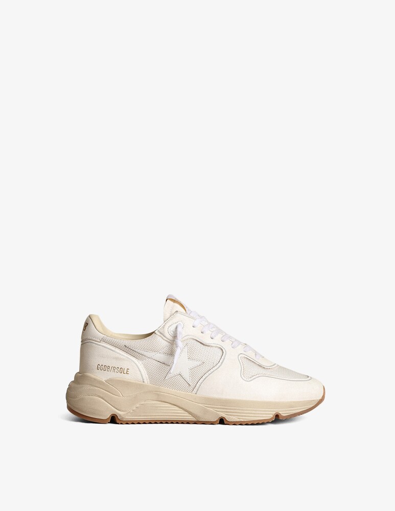 Golden Goose sneaker running sole net upper star nappa spur