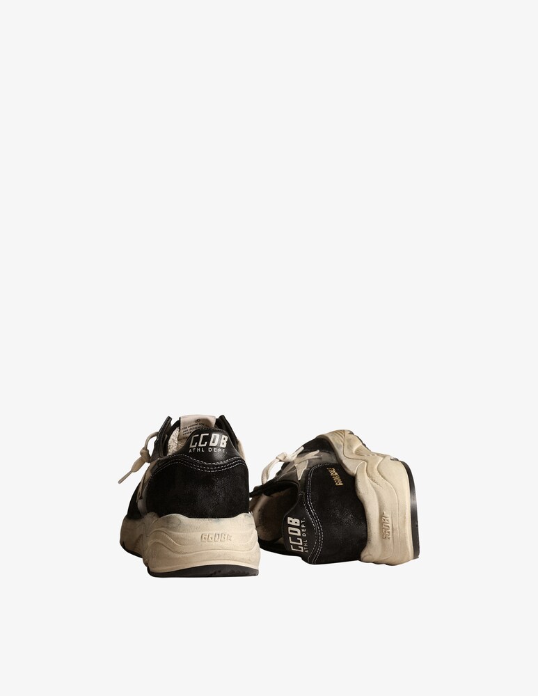 Golden Goose Sneaker Running Sole Star - Nero