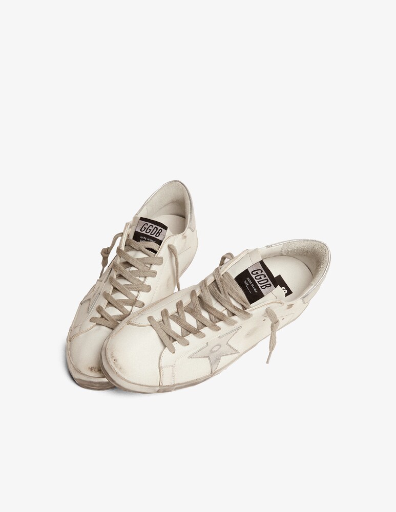 Golden Goose Sneaker Super-star Laminated Metal Lettering