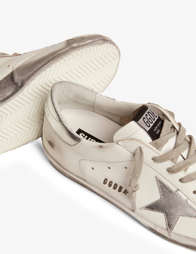 Golden Goose Sneaker Super-star Laminated Metal Lettering