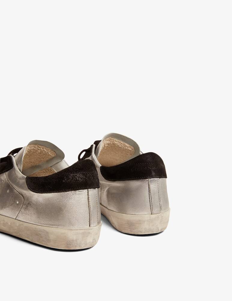 Golden Goose Sneaker Super-star Laminated Suede Star