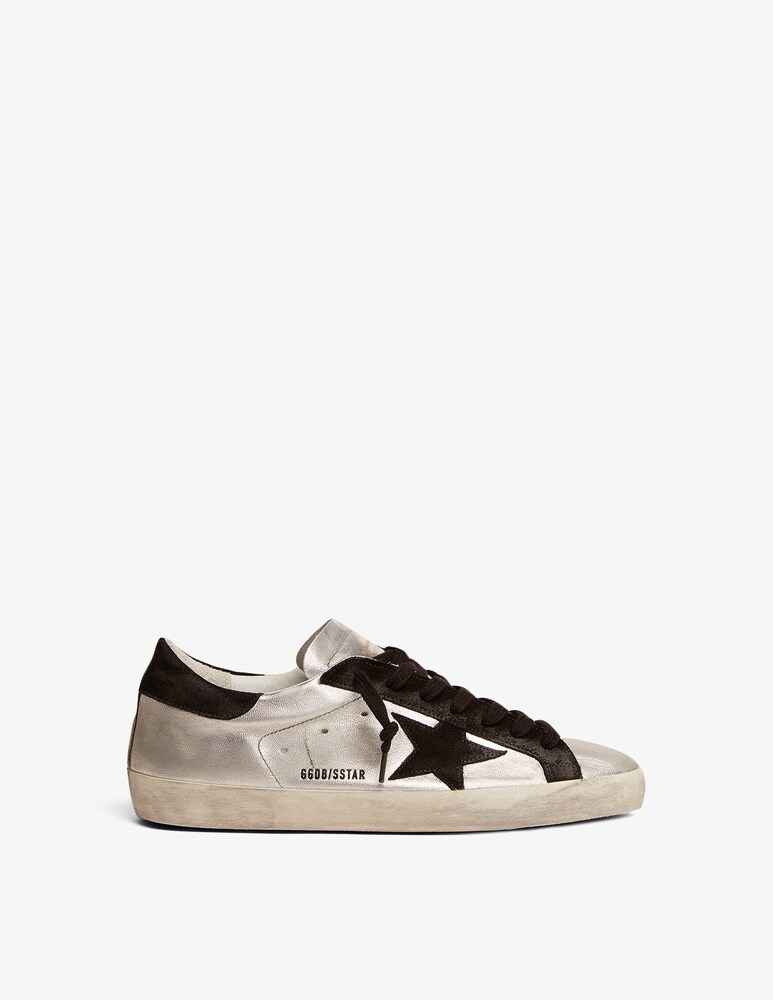 Golden Goose sneaker super-star laminated suede star