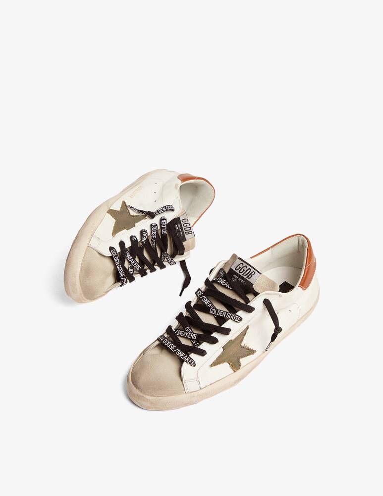Golden Goose Sneaker Super-star Leather Suede Canvas Star