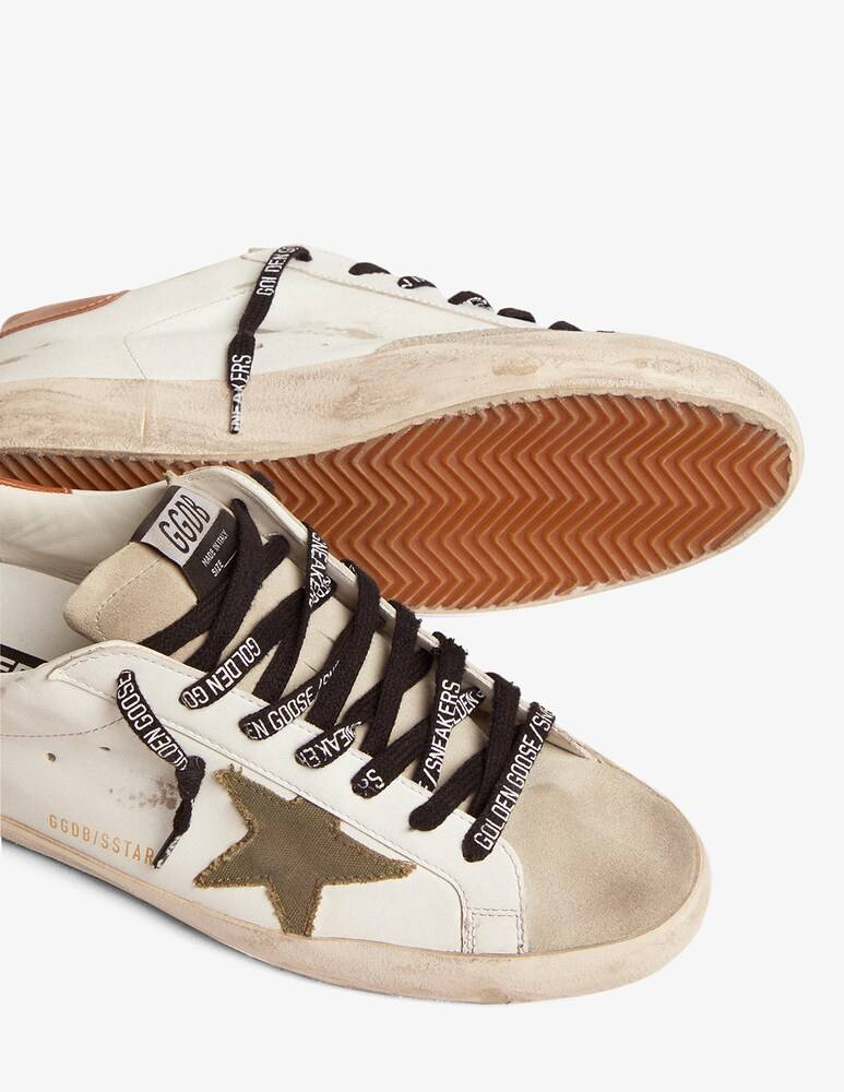 Golden Goose Sneaker Super-star Leather Suede Canvas Star