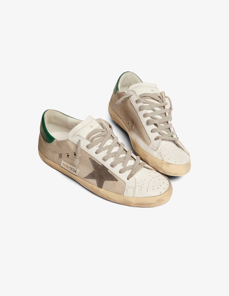 Golden Goose Sneaker Super-star Net Forated Suede Star