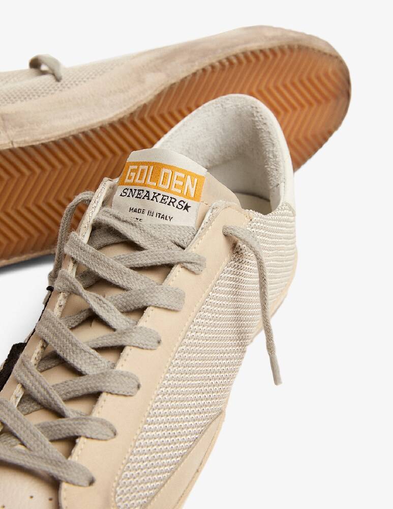 Golden Goose Sneaker Super-star Net Suede Star