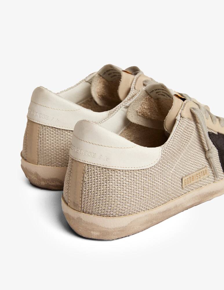 Golden Goose Sneaker Super-star Net Suede Star