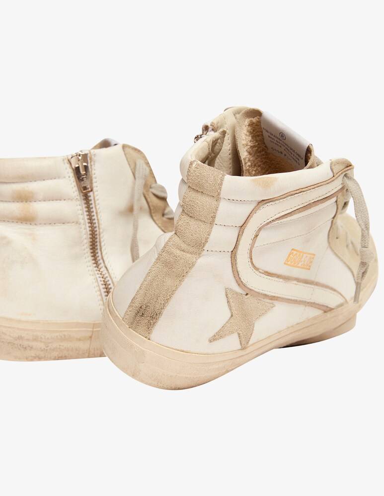 Golden Goose Sneakers Alte In Pelle Slide
