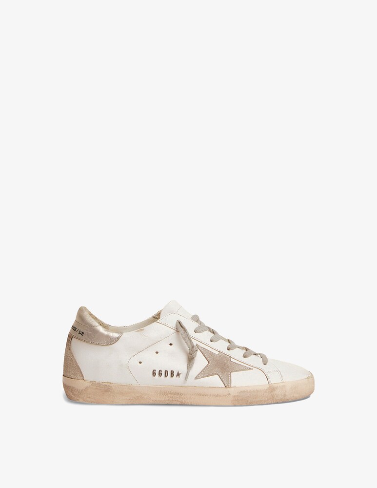 Golden Goose Sneakers in pelle Super-Star - bianco