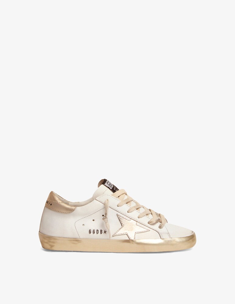 Golden Goose Sneakers in pelle Super-Star - bianco