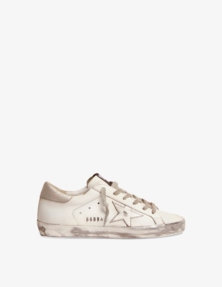 Golden Goose Sneakers in pelle Super-Star - bianco