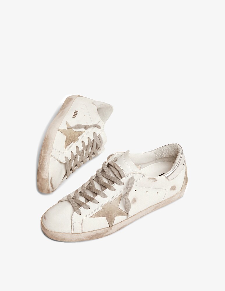 Golden Goose Sneakers In Pelle Super-star