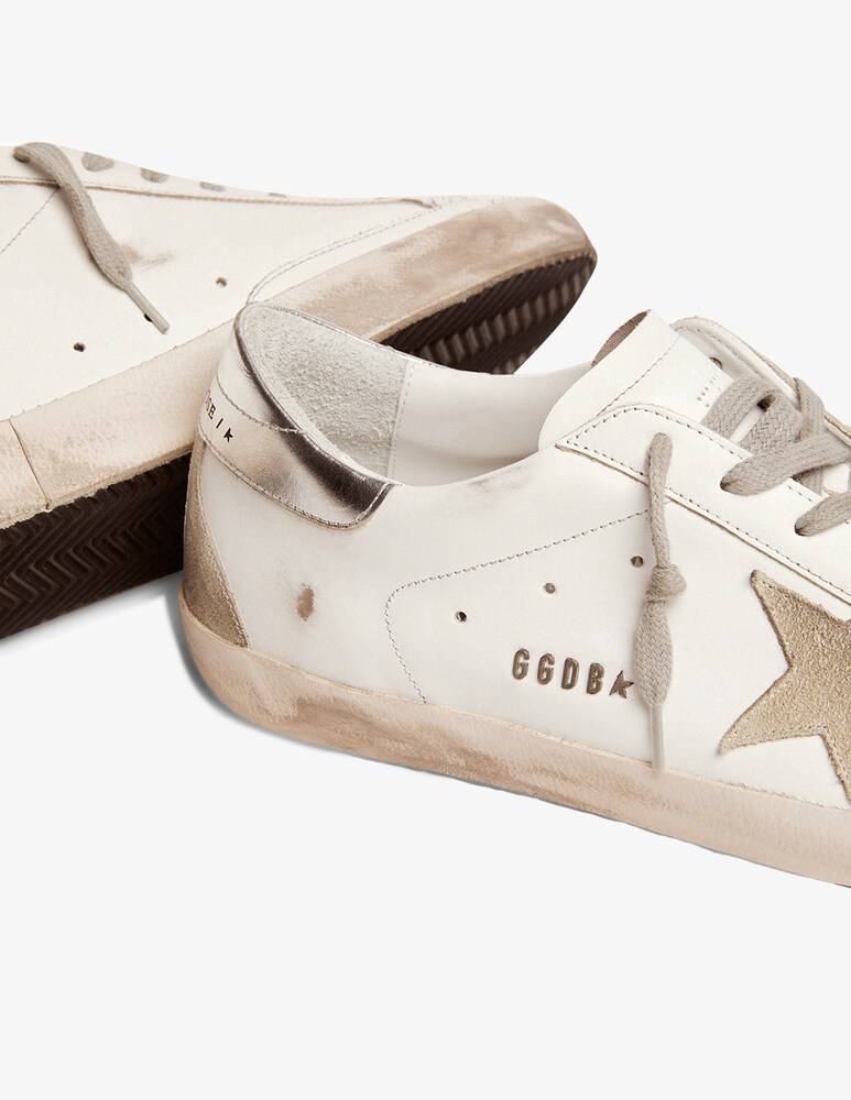 Golden Goose Sneakers In Pelle Super-star