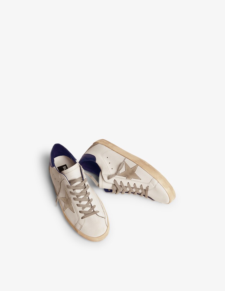 Golden Goose Sneakers In Pelle Super-star