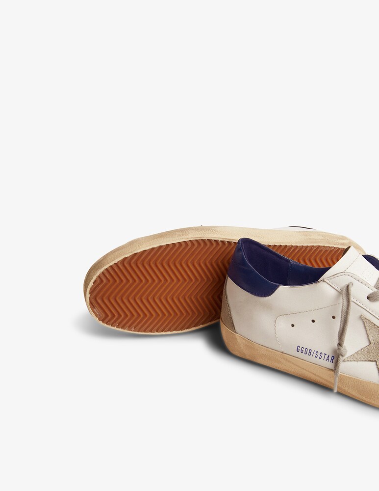 Golden Goose Sneakers In Pelle Super-star