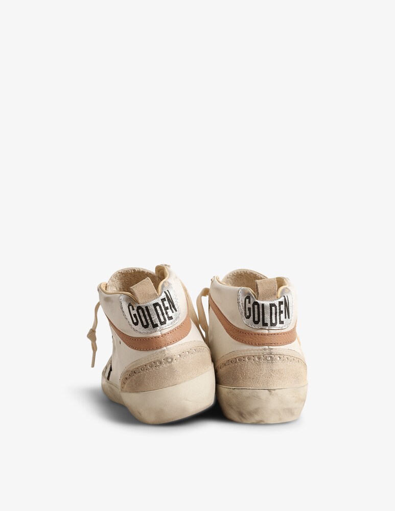 Golden Goose Sneakers Mid Star In Pelle