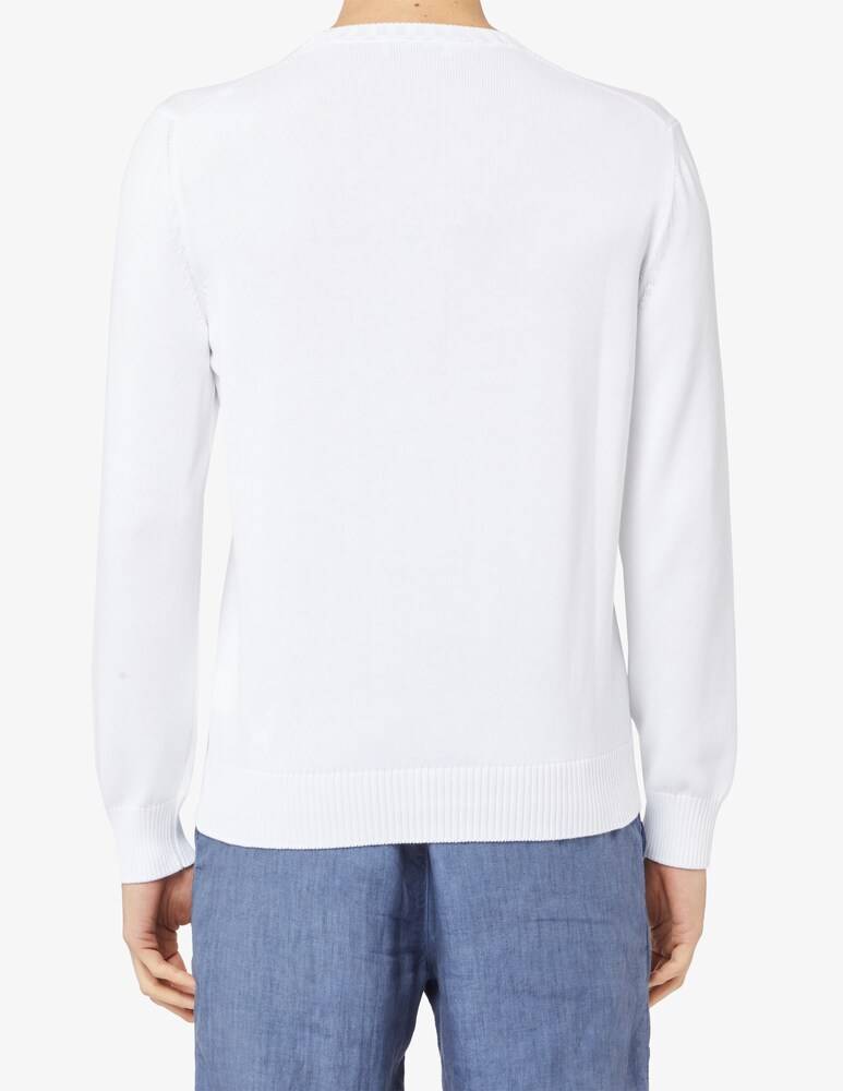 Gran Sasso Maglia Girocollo Cotone Egiziano F8