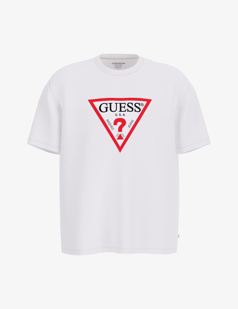 Guess Jeans Maglietta oversize big triangle
